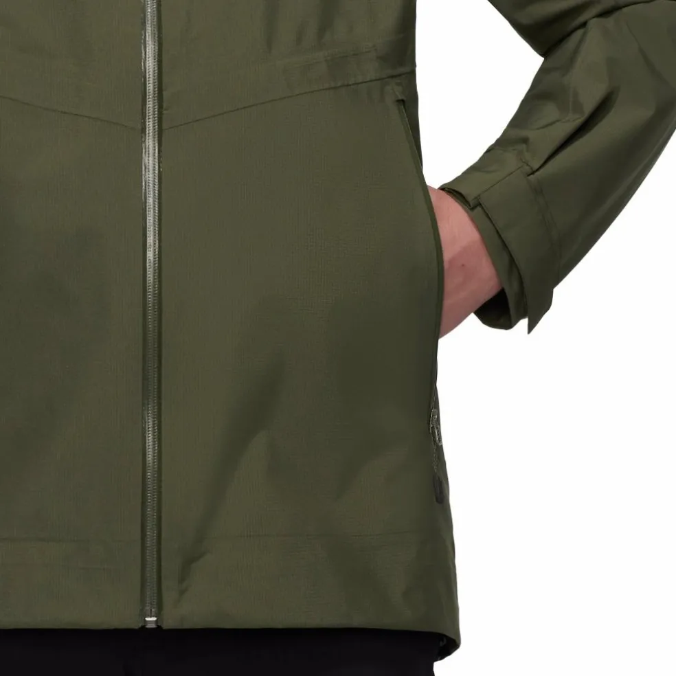 Mammut Alto Light HS Hooded outdoor jack heren dark marsh