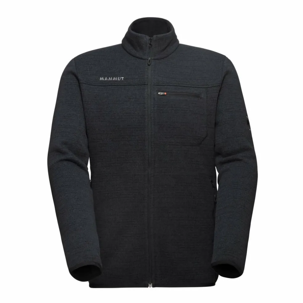 Mammut Arctic IV ML fleece vest heren black mélange