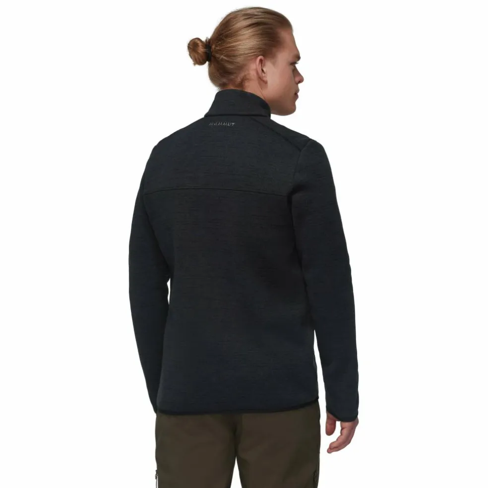 Mammut Arctic IV ML fleece vest heren black mélange