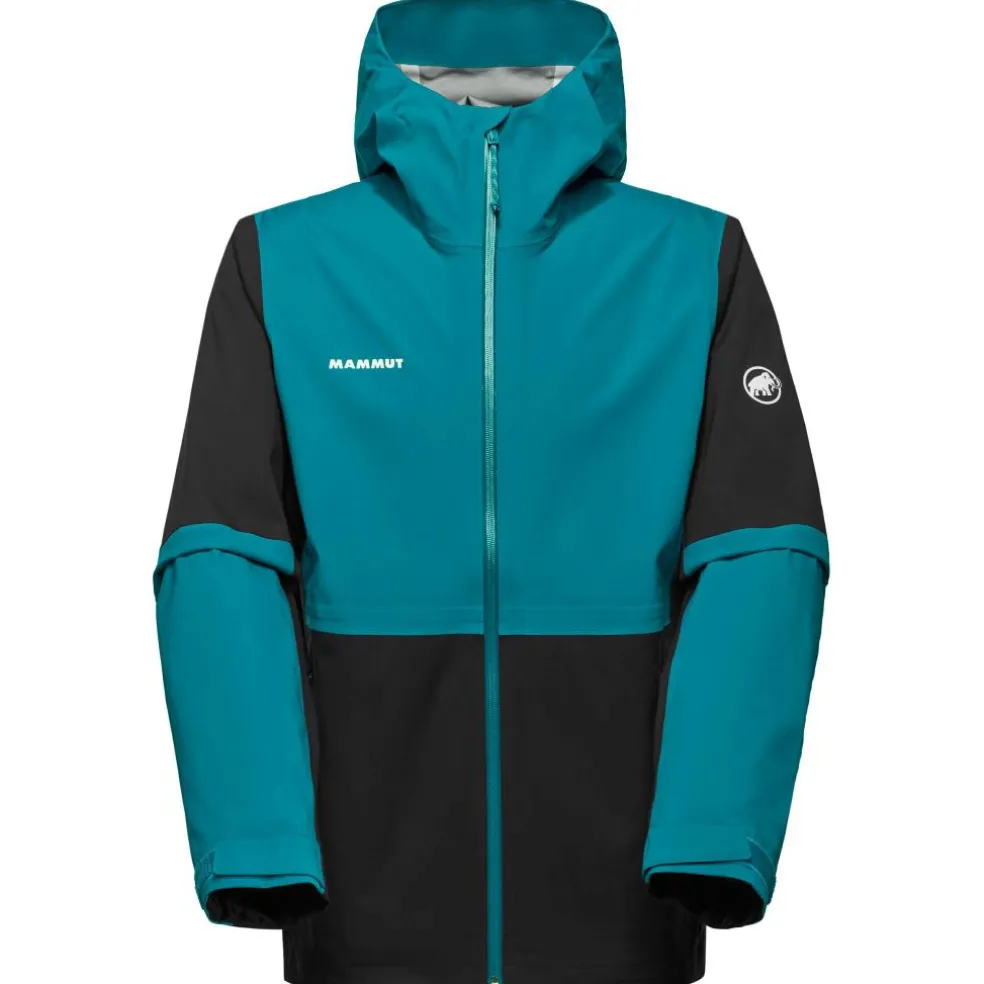 Mammut Linard Guide HS Hooded outdoor jack heren black deep teal
