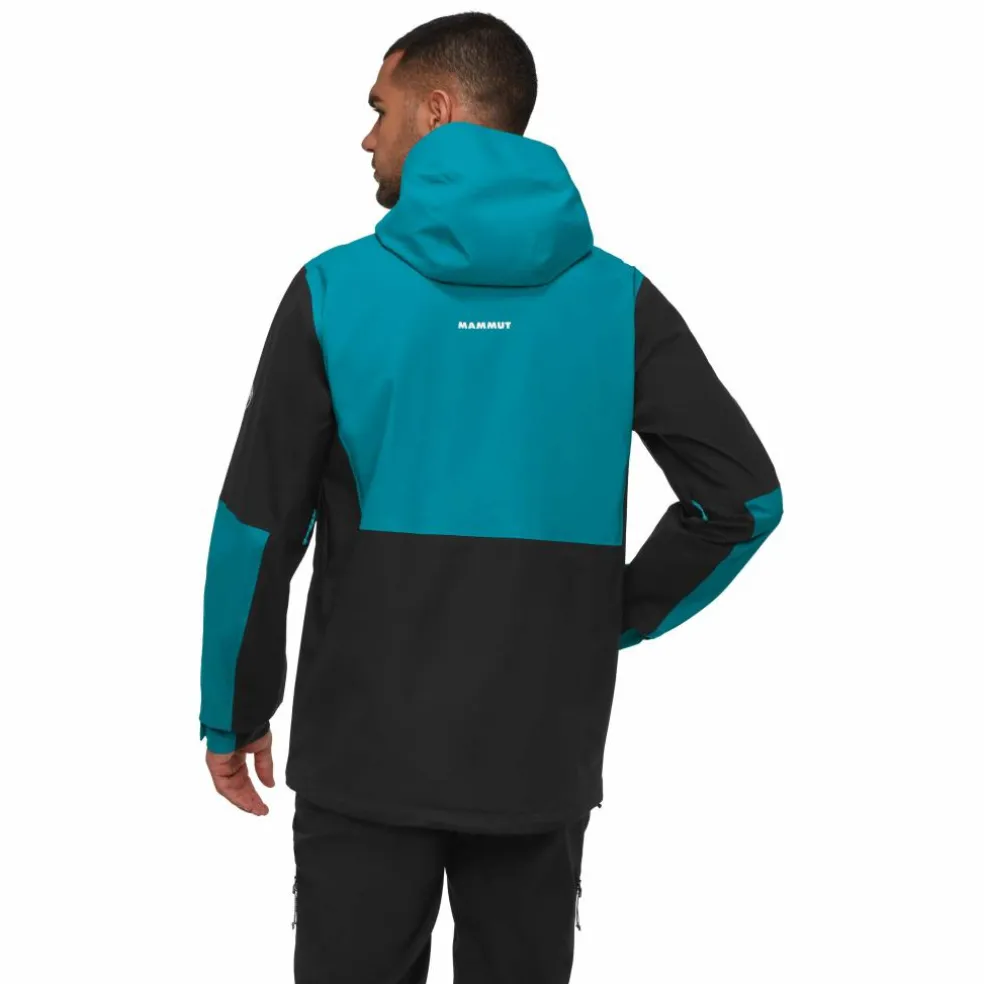 Mammut Linard Guide HS Hooded outdoor jack heren black deep teal