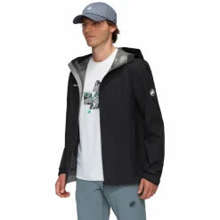 Mammut Linard Light HS Hooded outdoor jack heren black