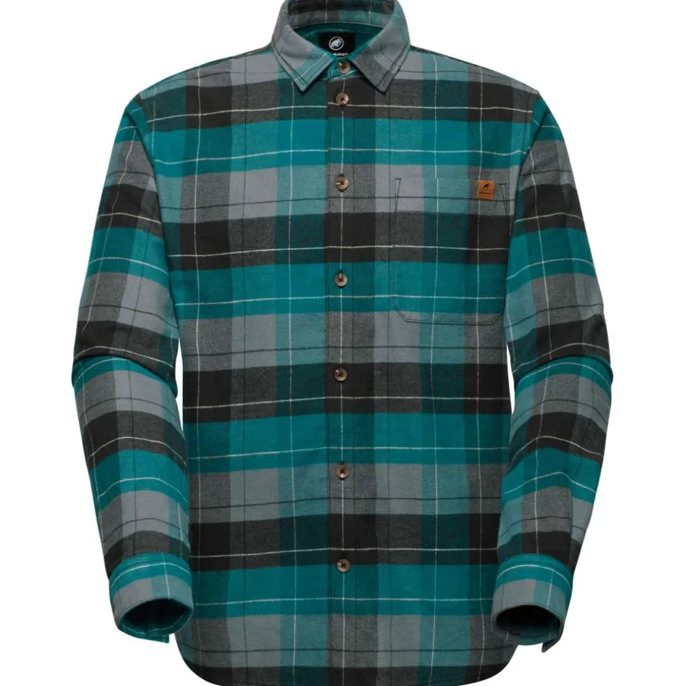 Mammut Trovat overhemd heren strata deep teal