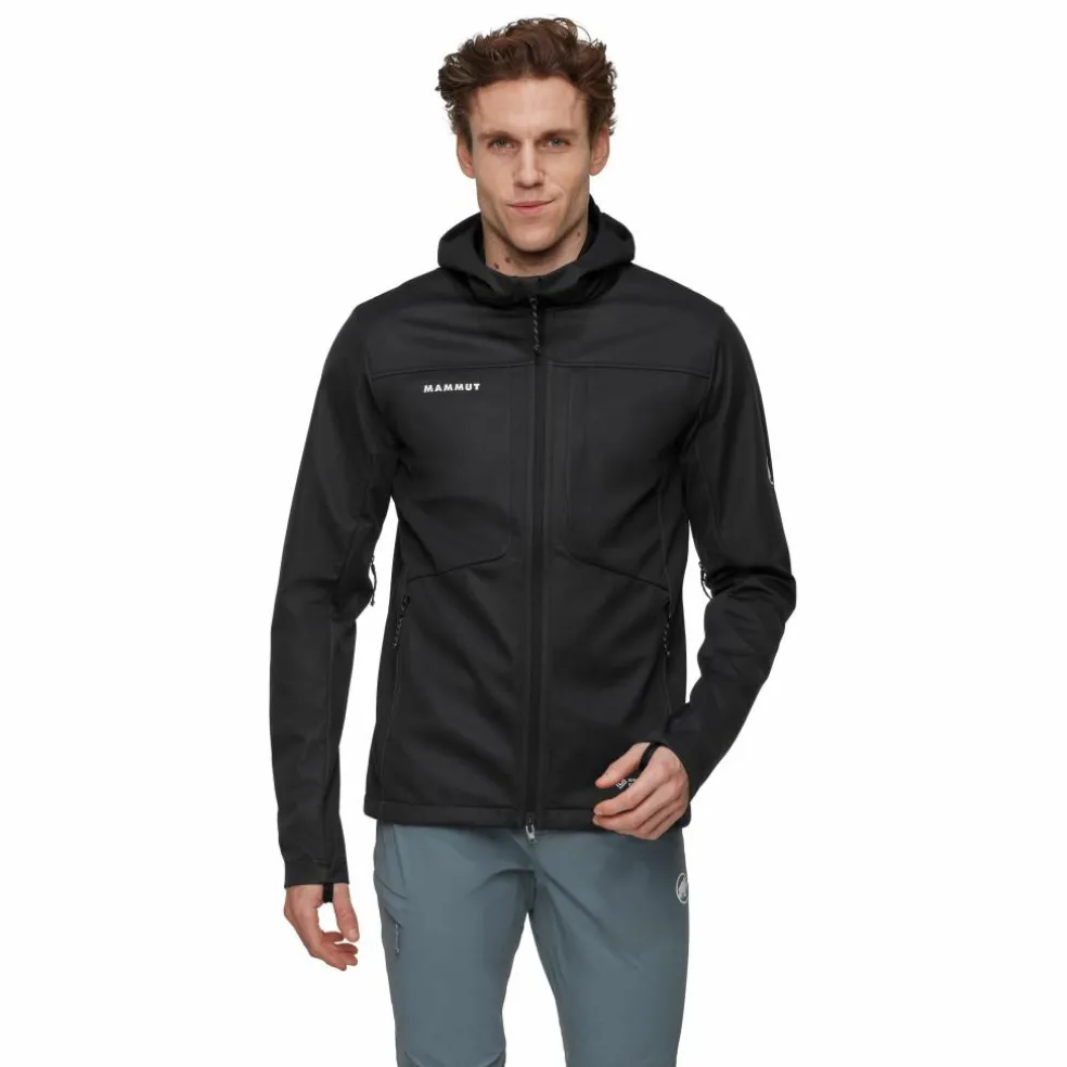 Mammut Ultimate VIII SO Hooded 25 Years softshell jas heren black