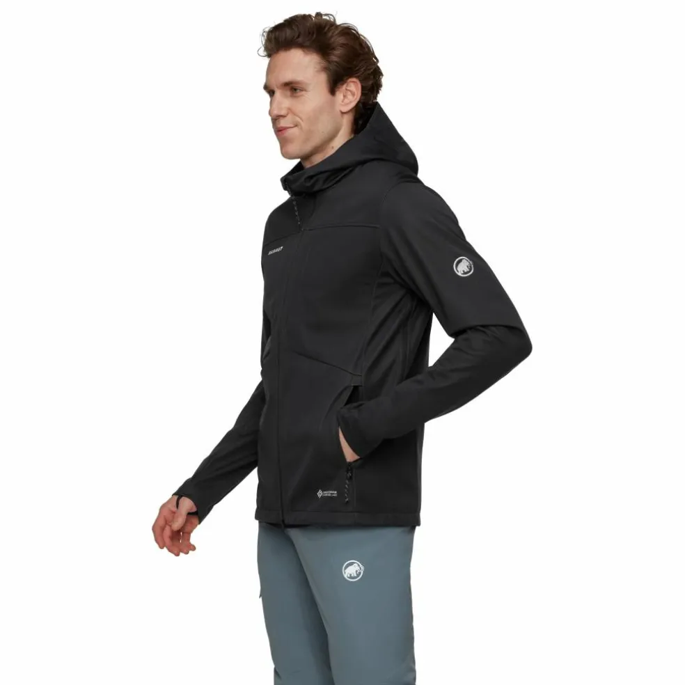 Mammut Ultimate VIII SO Hooded 25 Years softshell jas heren black