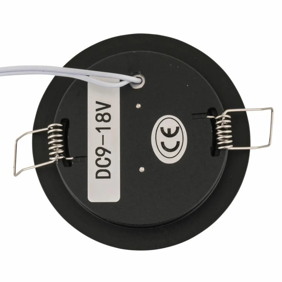 Marine LED Downlight LED inbouw spot zwart