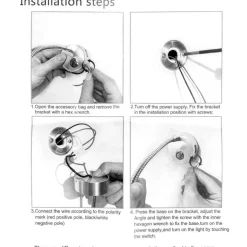 Marine LED  Mini Flex USB led opbouwspot zwart