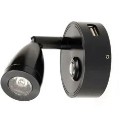 Marine LED  Mini led opbouwspot zwart
