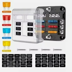 Marine LED  Zekeringhouder 12V 30A