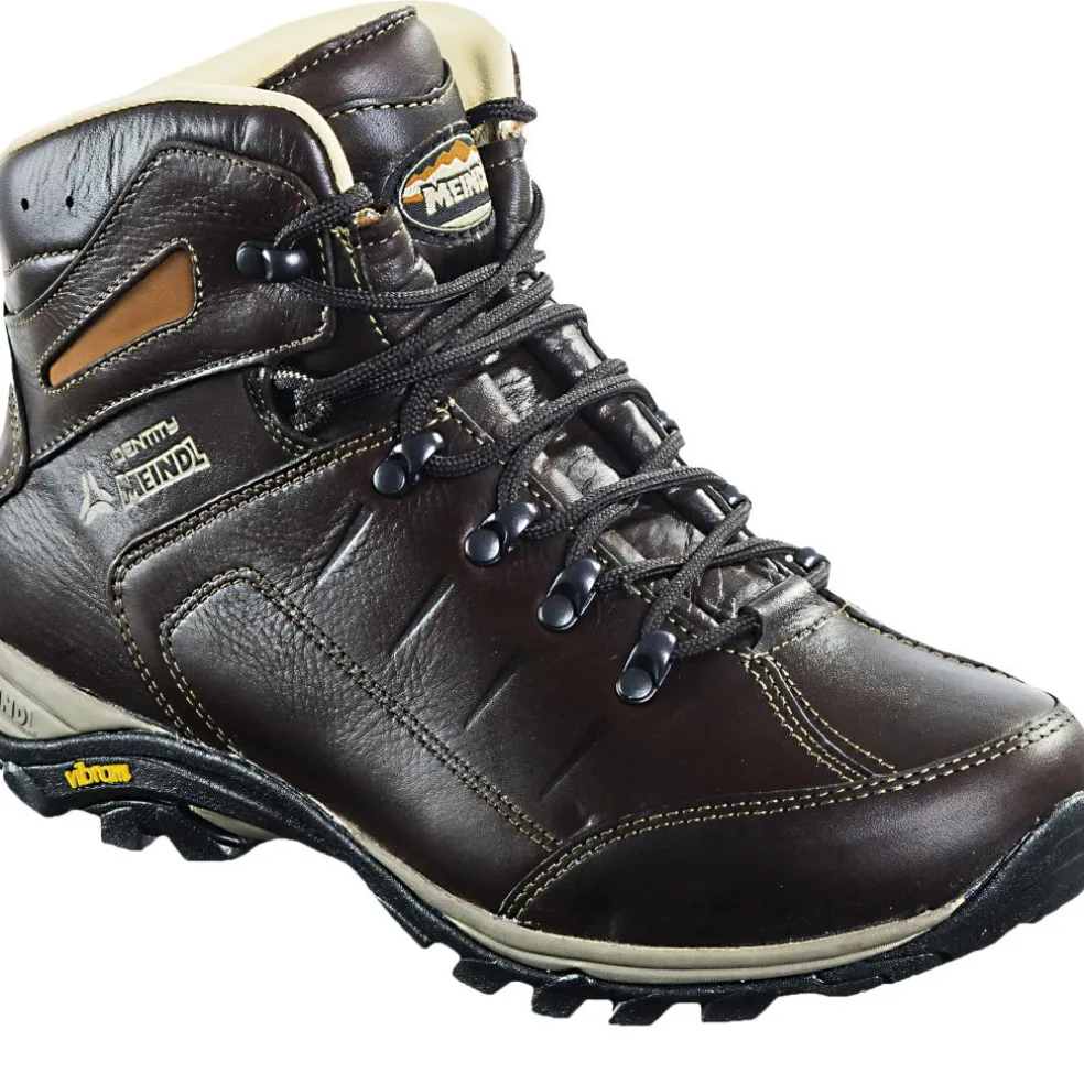 Meindl Bergamo Identity Mid wandelschoenen heren dark brown