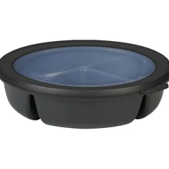 Mepal Cirqula Bento multikom vershouddoos rond 1 liter nordic black
