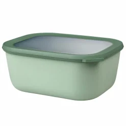 Mepal Cirqula multikom vershouddoos rechthoekig 3 liter  nordic sage