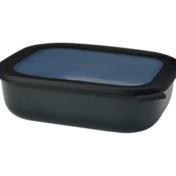 Mepal Cirqula multikom vershouddoos rechthoekig 2 liter nordic black