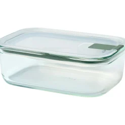 Mepal Easyclip vershouddoos glas 1 liter nordic sage