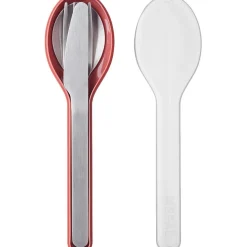 Mepal Ellipse bestekset vivid mauve 3-delig