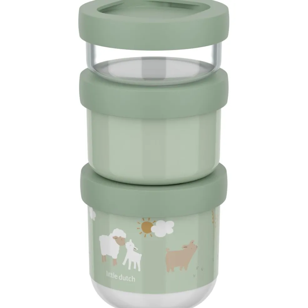 Mepal Mio snackpot little dutch little farm 3-delig