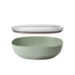 Mepal Silueta schaal met deksel 4 liter nordic sage