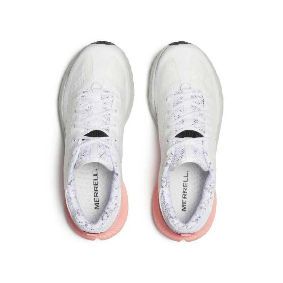 Merrell Agility Peak 5 hardloopschoenen dames white soft coral