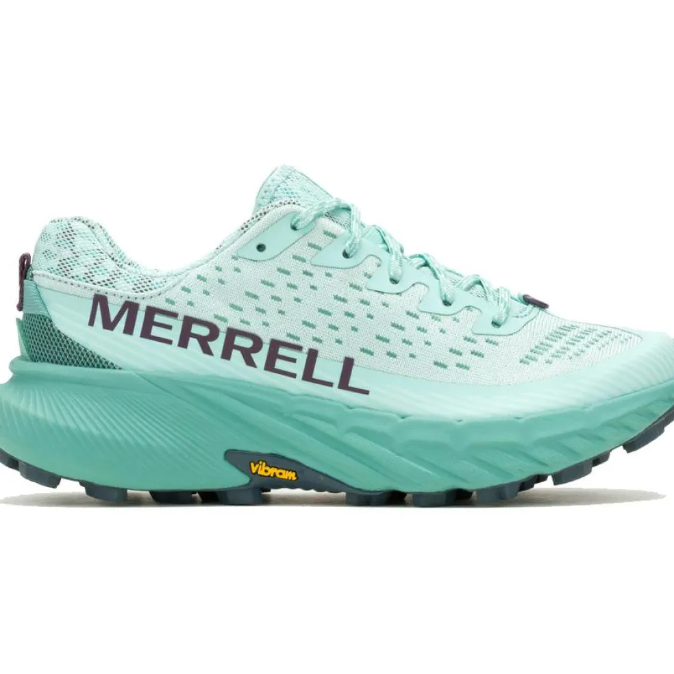 Merrell Agility Peak 5 hardloopschoenen dames frost blue