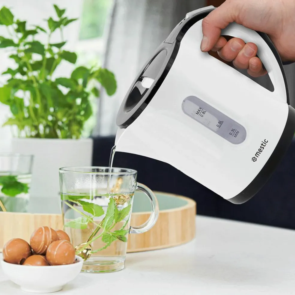 Mestic MWC-100 waterkoker zwart wit