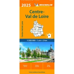 Michelin 518 Centre-Val de Loire wegenkaart 2025