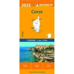 Michelin 528 Corsica wegenkaart 2025