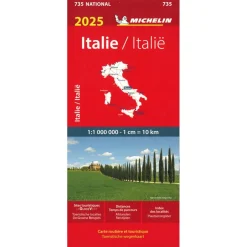 Michelin 735 Italië wegenkaart 2025