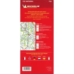 Michelin 735 Italië wegenkaart 2025