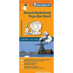 Michelin 531 Noord-Nederland wegenkaart