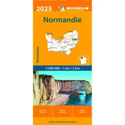 Michelin 513 Normandië wegenkaart 2025