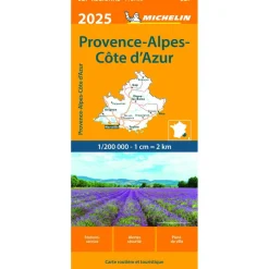 Michelin 527 Provence Côte d'Azur wegenkaart 2025