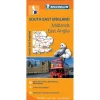 Michelin 504 Zuidoost-Engeland Midlands East Anglia  wegenkaart