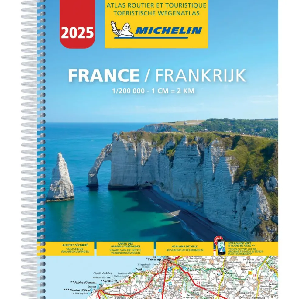 Michelin Frankrijk A4 wegenkaart 2025