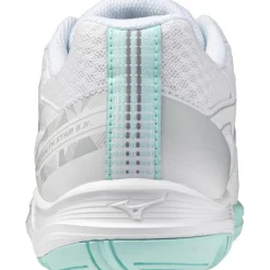 Mizuno Stealth Star 3 indoorschoenen junior white blue tint