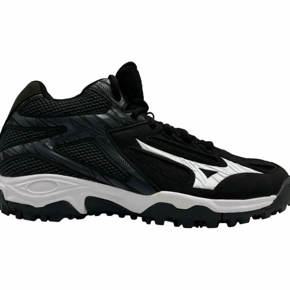 Mizuno Thunderblade 3 Outdoor korfbalschoenen black white ebony