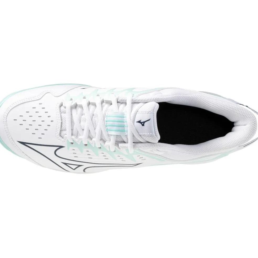 Mizuno Wave Lynx 2 hockeyschoenen dames white blue tint