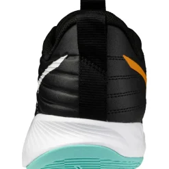 Mizuno Wave Momentum Pro indoorschoenen heren black tangelo icegreen