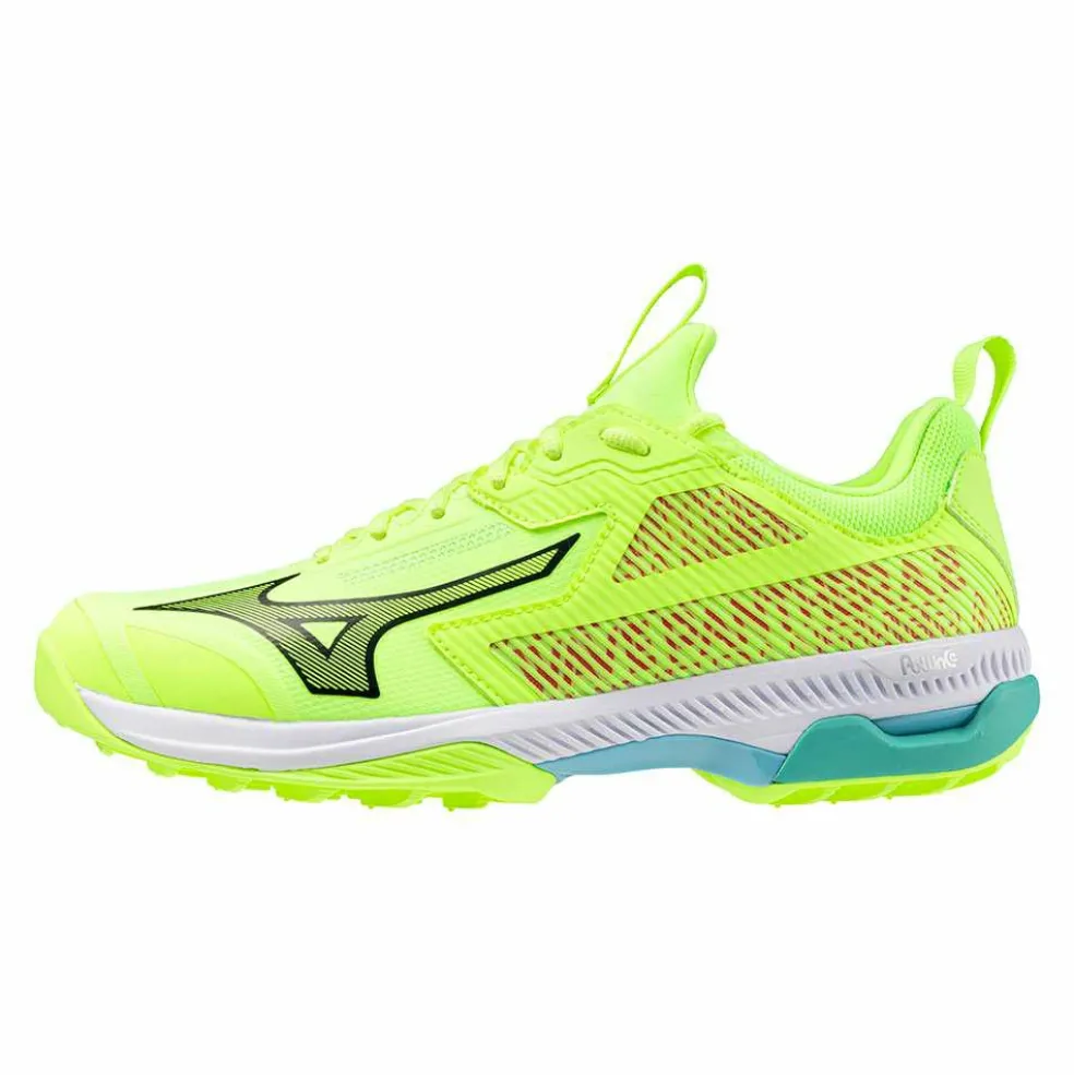 Mizuno Wave Panthera 2 hockeyschoenen mizuno neo lime black splish splash