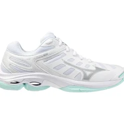 Mizuno Wave Voltage 2 indoorschoenen dames white blue tint