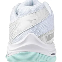 Mizuno Wave Voltage 2 indoorschoenen dames white blue tint