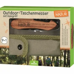 Moses. Verlag Expeditie Natuur Pocket zakmes brown