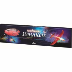 Moses. Verlag  Lichtgevende zweefvliegtuig 47 cm assorti