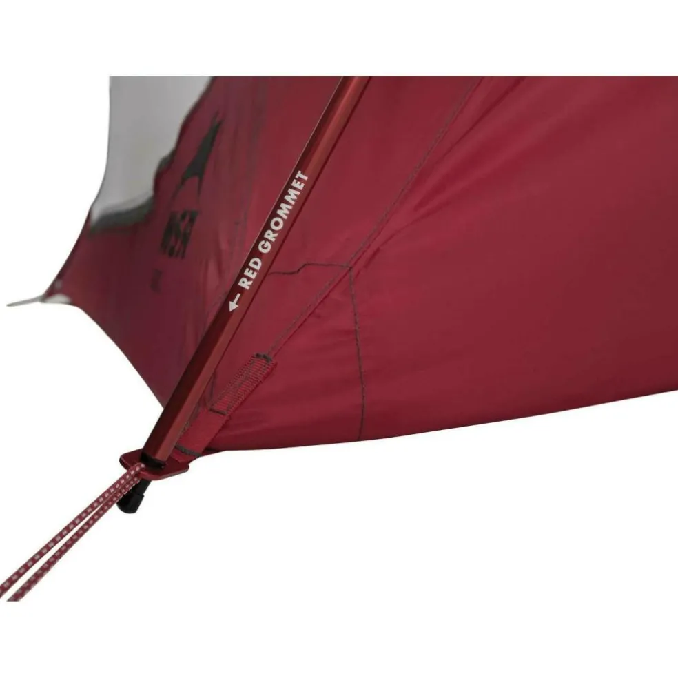 MSR Elixir 4 V2 lichtgewicht koepeltent red
