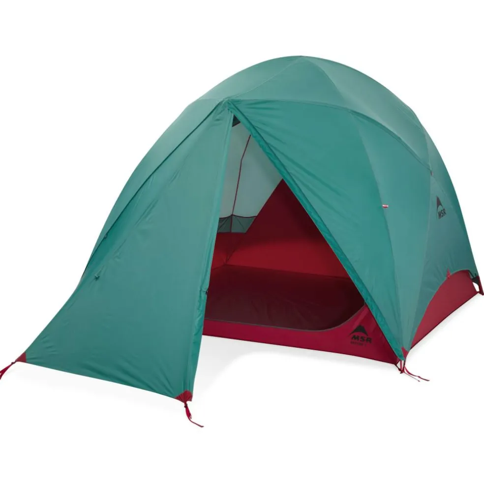 MSR Habitude 4 lichtgewicht koepeltent green