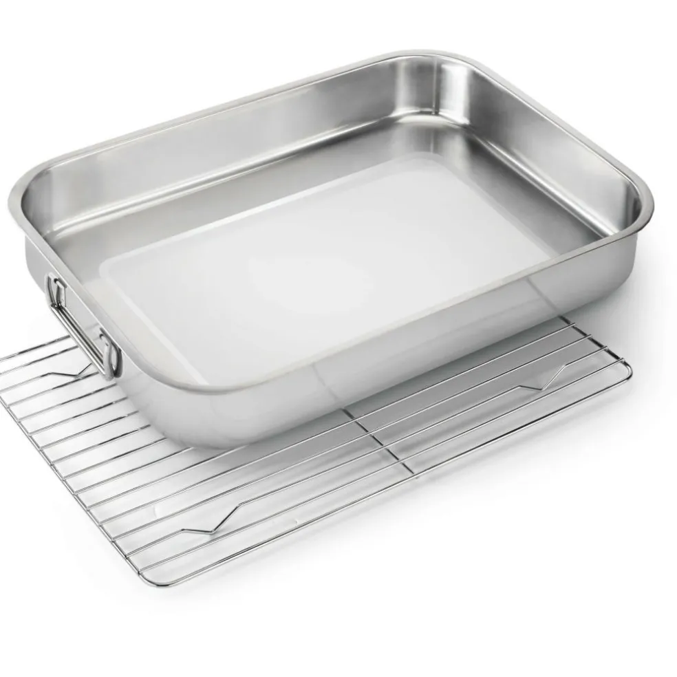 Napoleon RVS braadslede met omkeerbaar rek