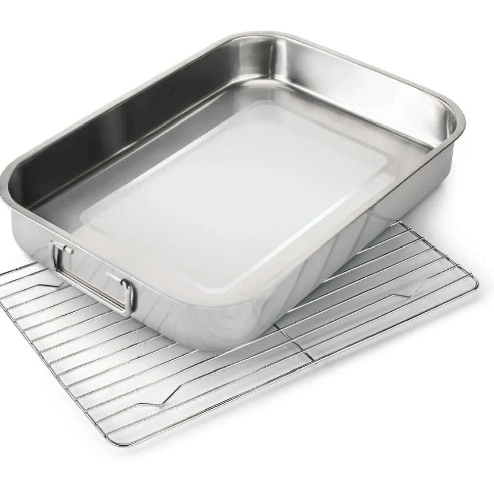 Napoleon RVS braadslede met omkeerbaar rek