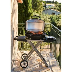Napoleon TravelQ PRO285EX elektrische barbecue black inclusief onderstel