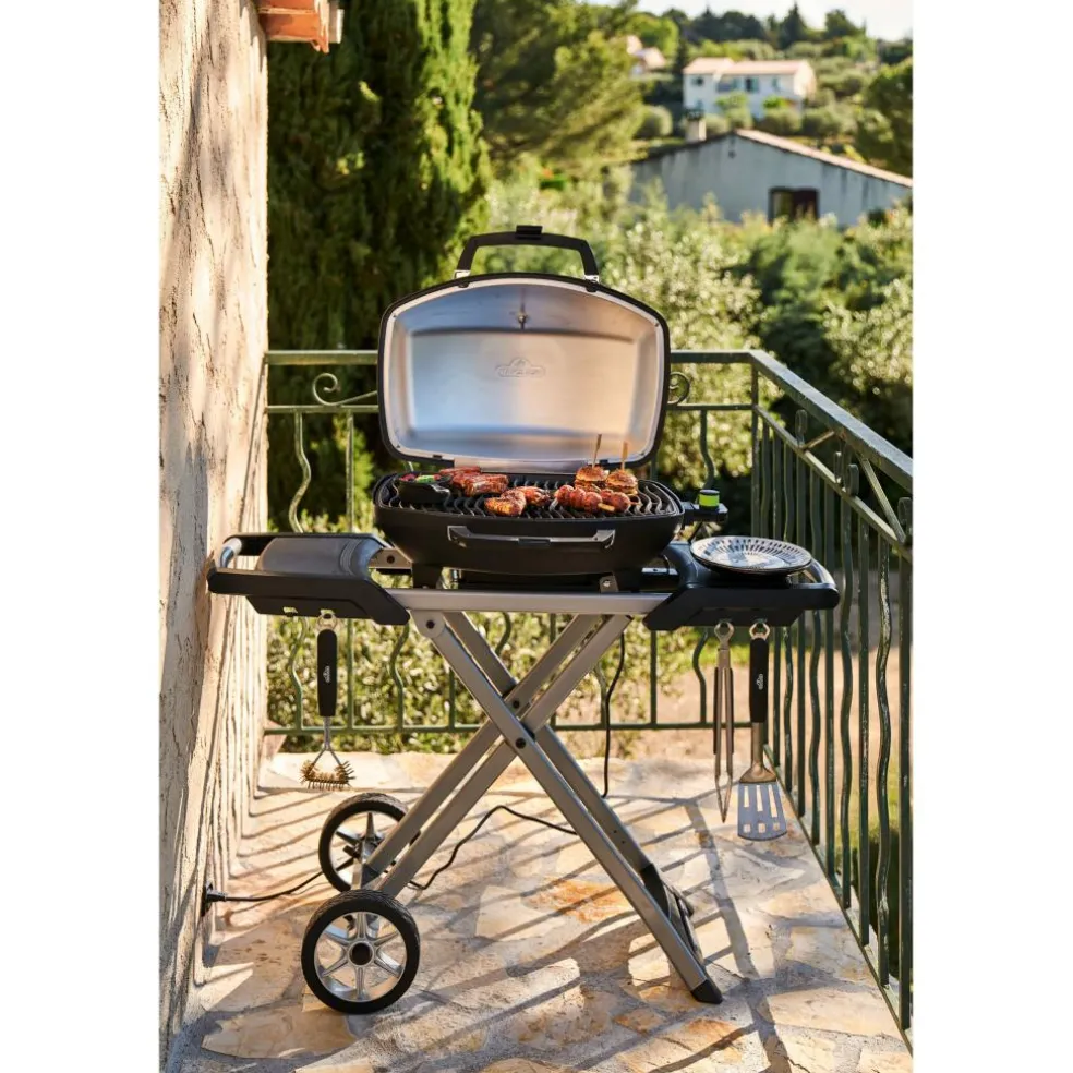 Napoleon TravelQ PRO285EX elektrische barbecue black inclusief onderstel