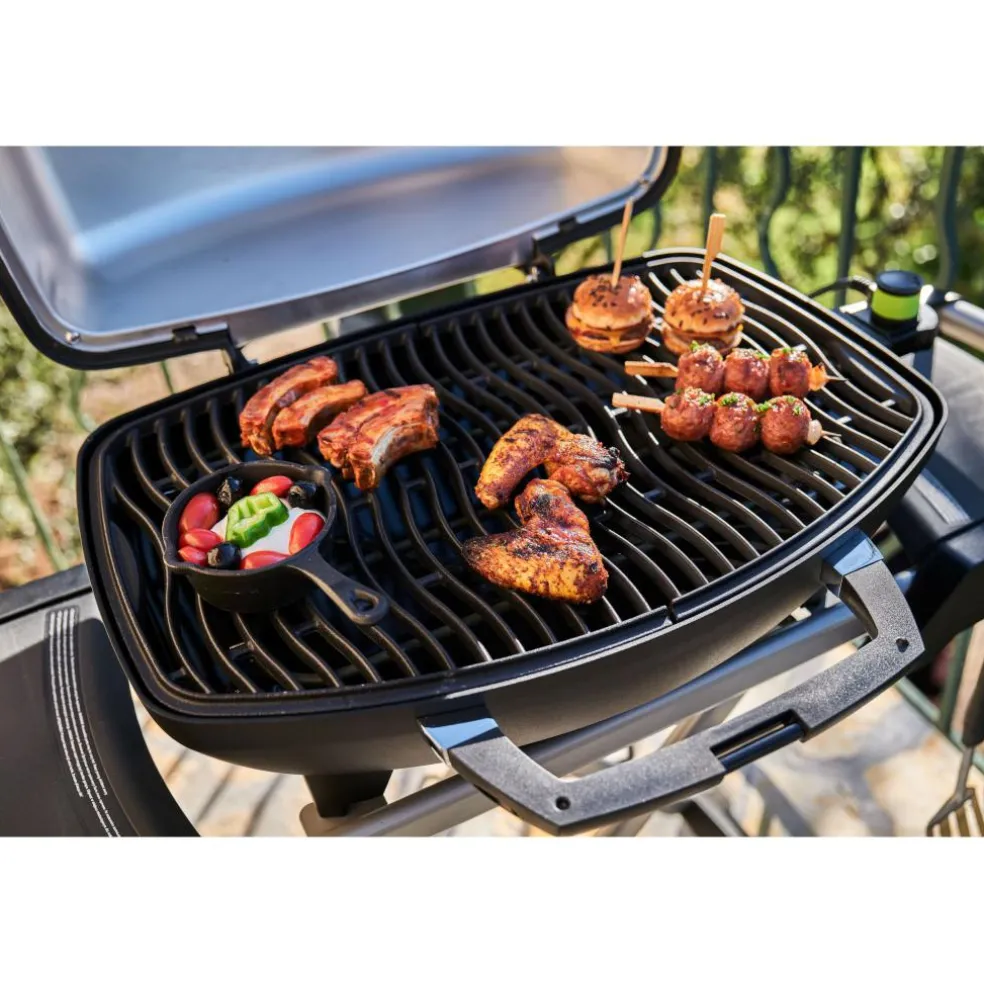 Napoleon TravelQ PRO285EX elektrische barbecue black inclusief onderstel