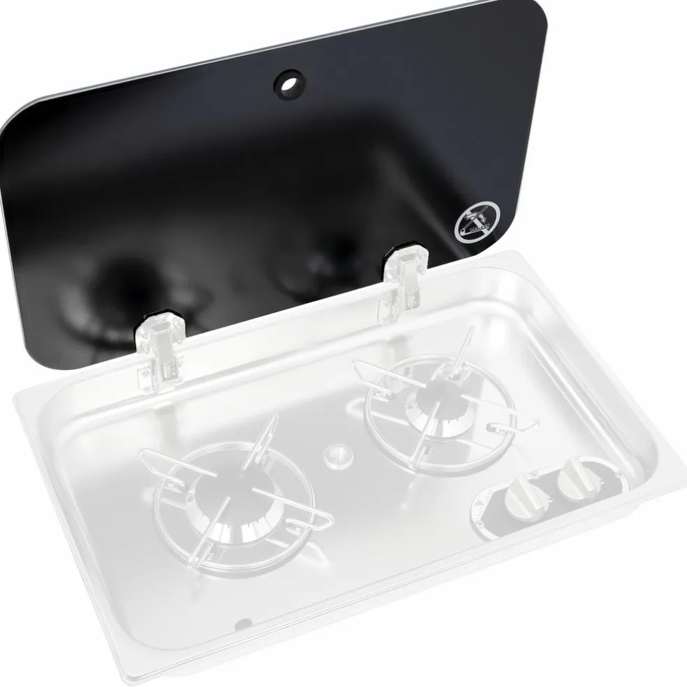 Navy Load Glasplaat voor 2-pits kookplaat